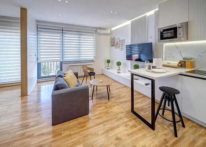 Daire Jacuzzi King Free Parking Belgrad